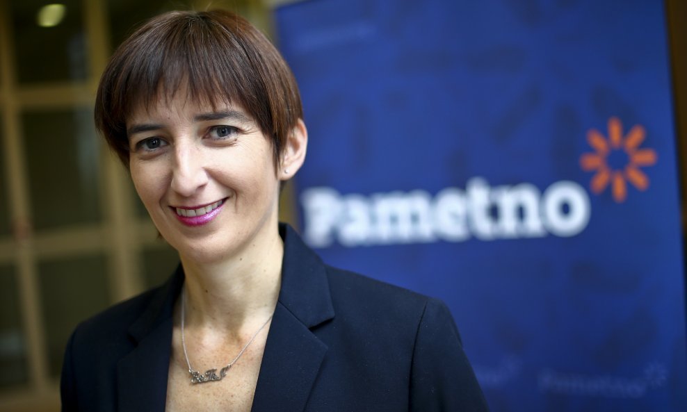 Marijana Puljak, predsjednica stranke Pametno