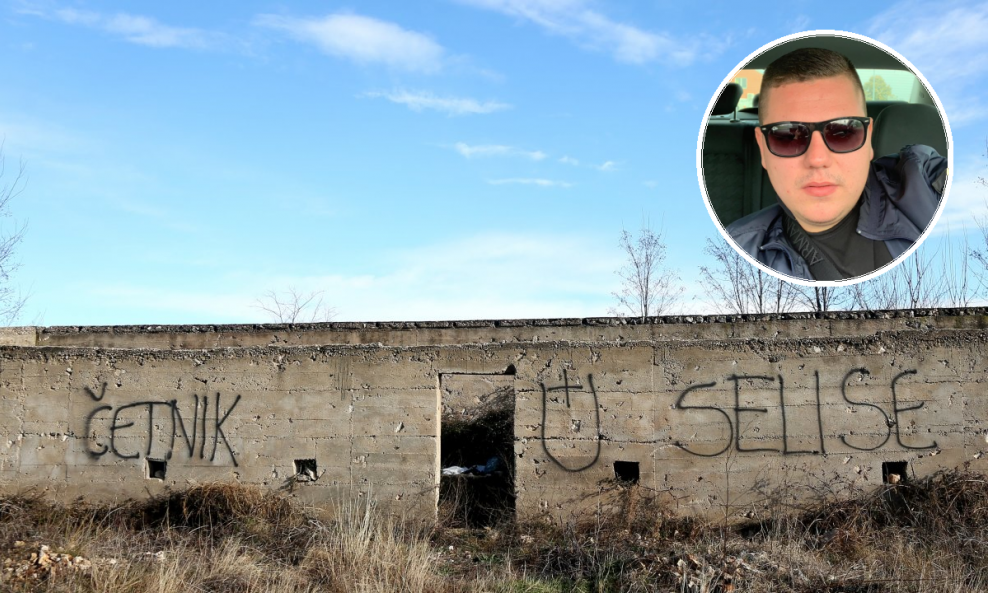 Govor mržnje na grafitu; Ivica Đakić