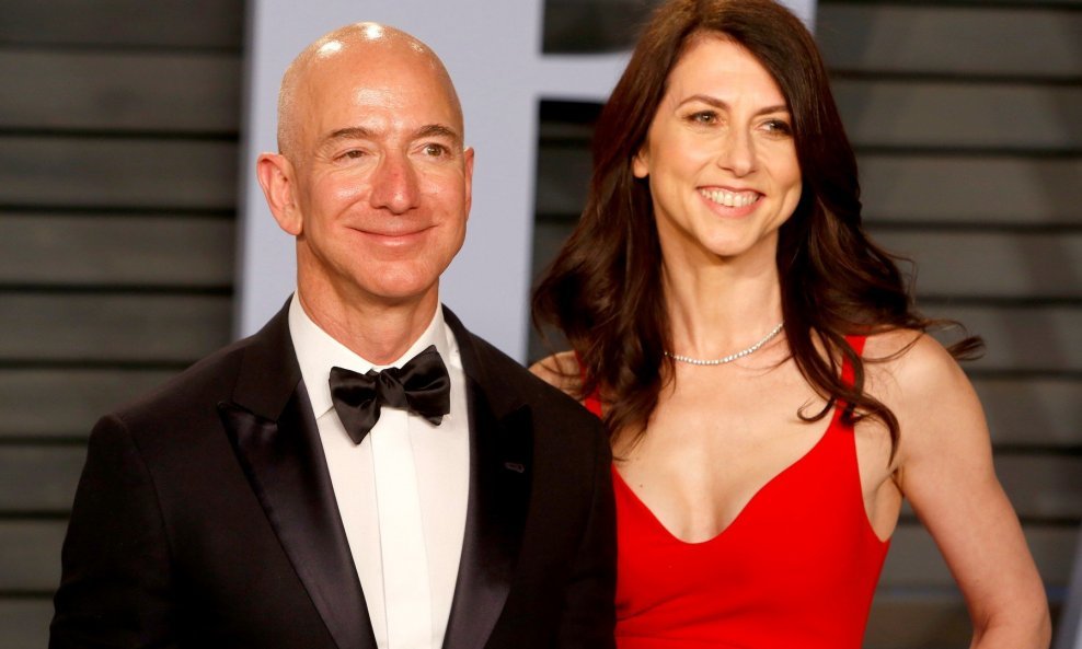 Jeff i MacKenzie Bezos