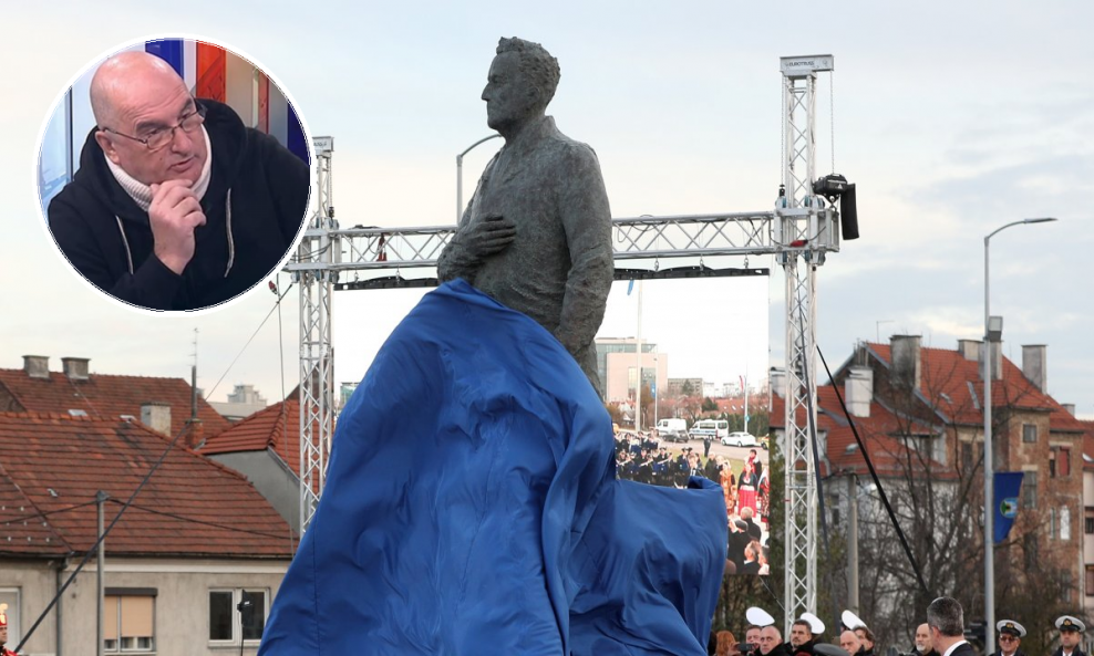 Zoran Erceg Tuđmana je nazvao ratnim zločincem na nedavnom otkrivanju njegovog spomenika u Zagrebu