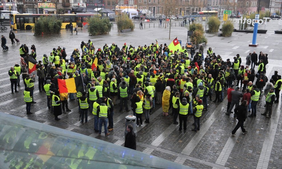 'Žuti prsluci' u Belgiji