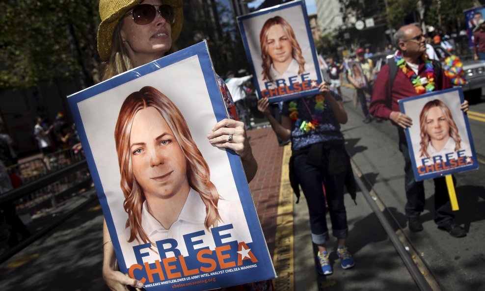 Prosvjed za oslobađanje Chelsee Manning