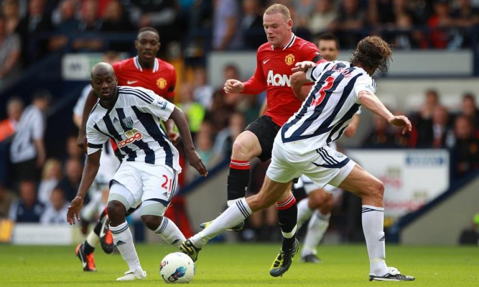 Wayne Rooney Manchester United WBA