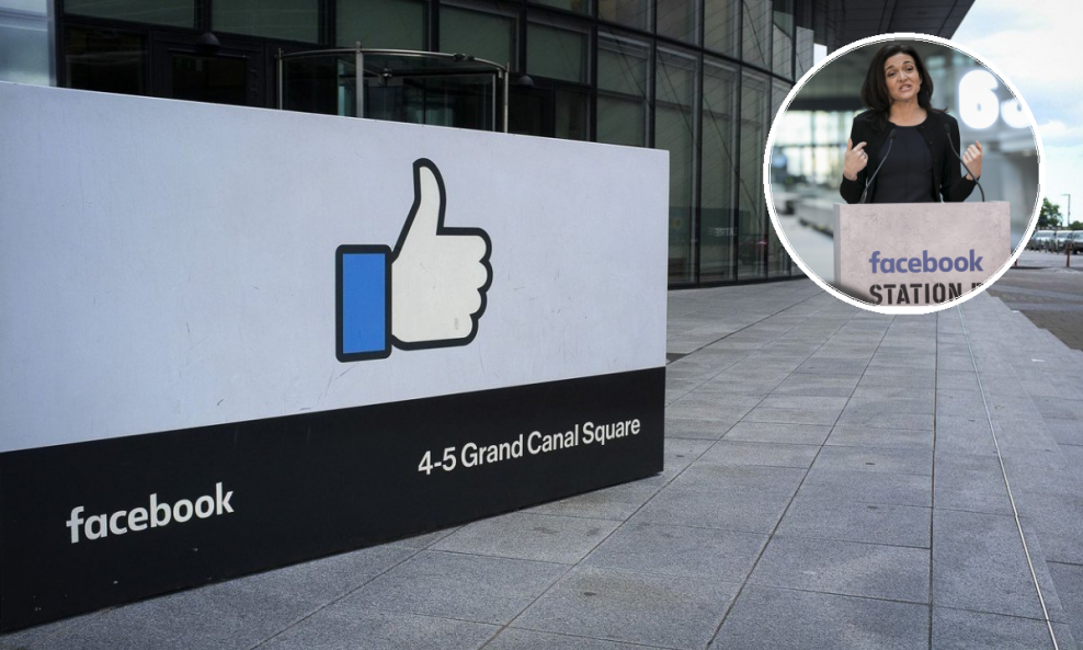 Facebook će svoje djelatnike preseliti u bivše sjedište Allied Irish Banke, najavila je izvršna direktorica Sharyl Sandberg