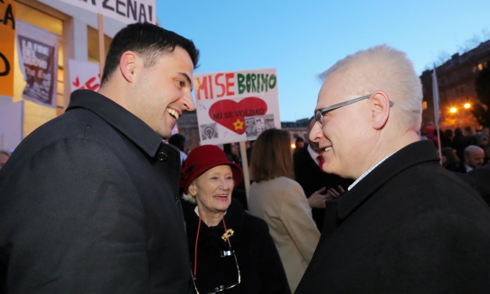 Davor Bernardić i Ivo Josipović