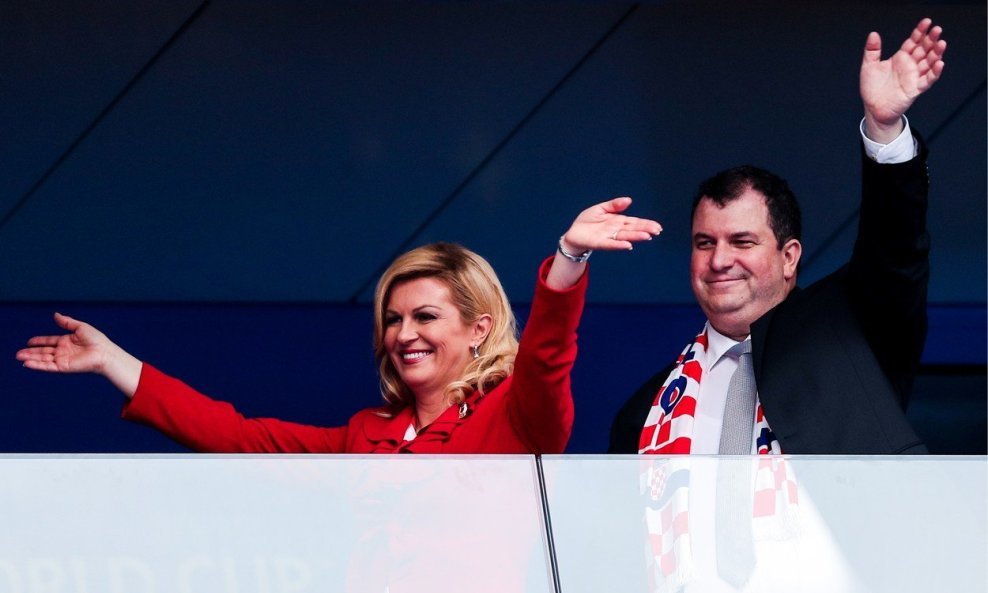 Kolinda Grabar Kitarović sa suprugom Jakovom