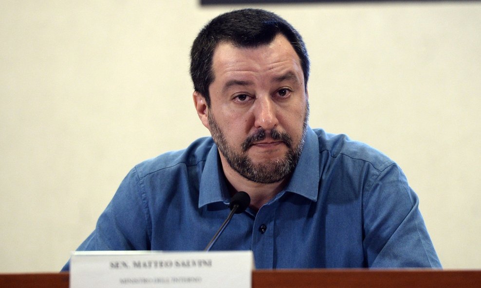 Talijanski ministar unutrašnjih poslova Matteo Salvini