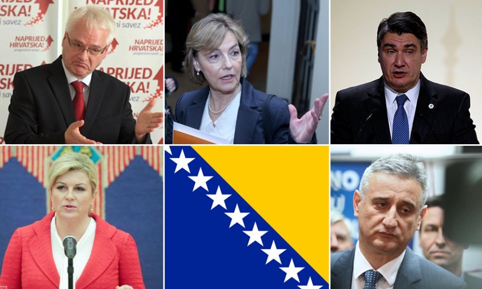Glavni akteri hrvatske politike prema BiH