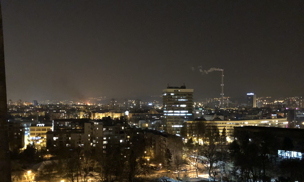 Požar u Zagrebu