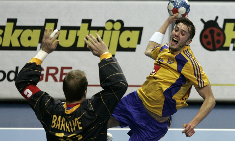 Jonas Larhom, Švedska - Španjolska, siječanj 2009.