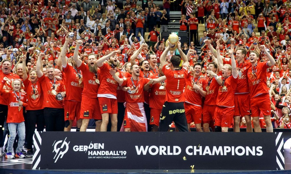 Danska rukometna reprezentacija slavi svjetsku titulu