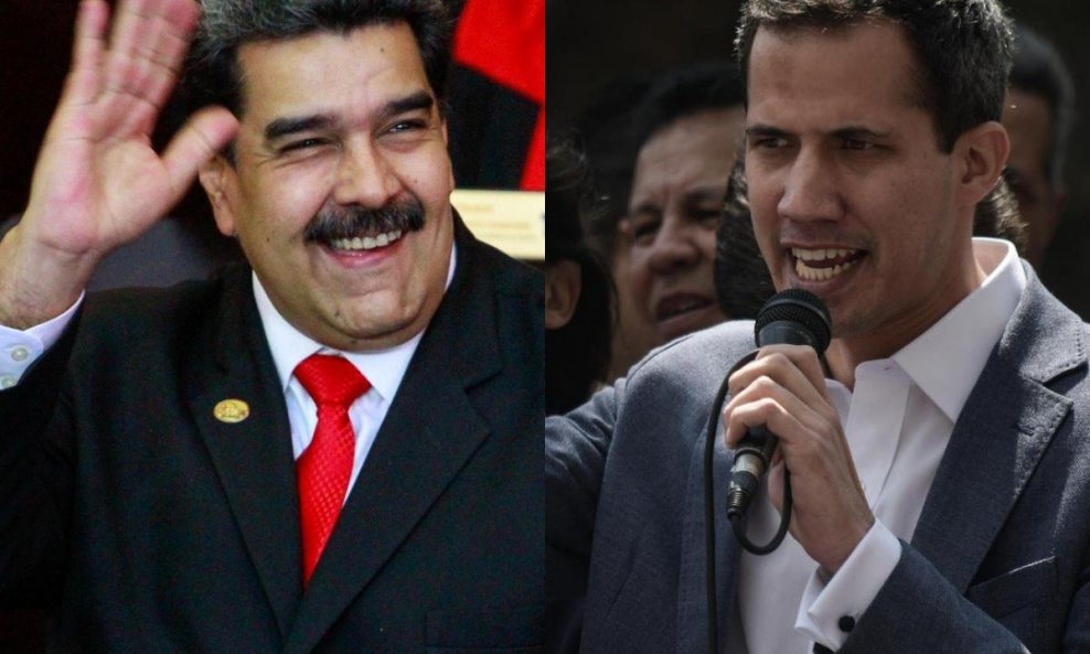 Nicolas Maduro i Juan Guaido