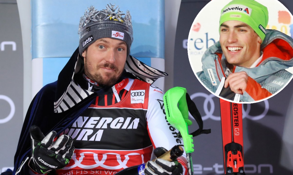 Marcel Hirscher i Daniel Yule