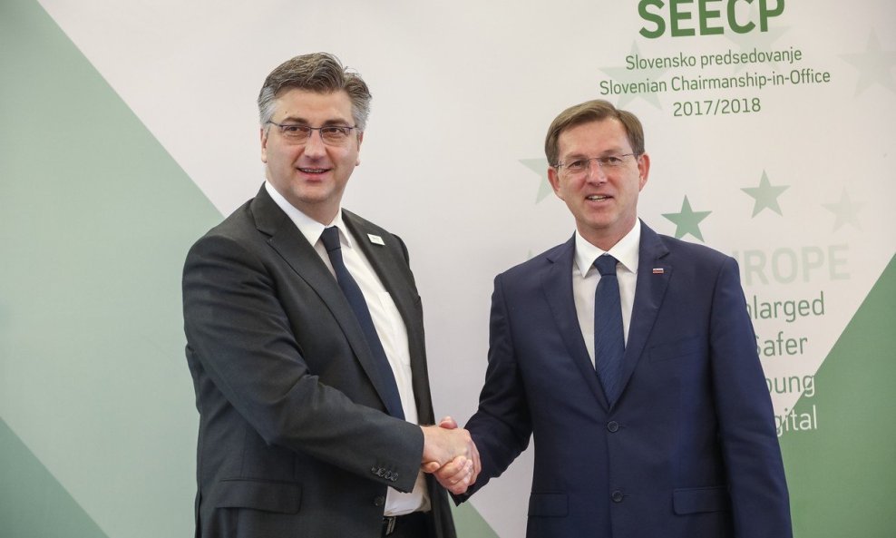 Andrej Plenković i Miro Cerar