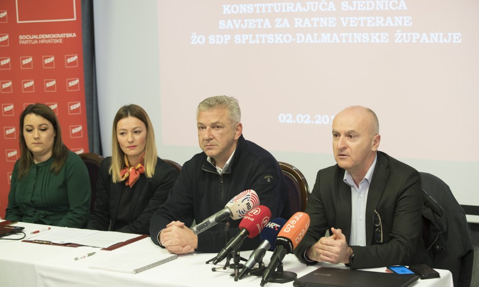 SDP je oformio Savjet za ratne veterane Splitsko-dalmatinske županije.