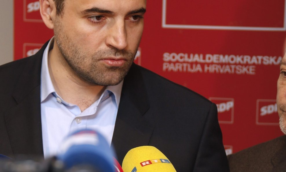 Davor Bernardić, predsjednik SDP-a