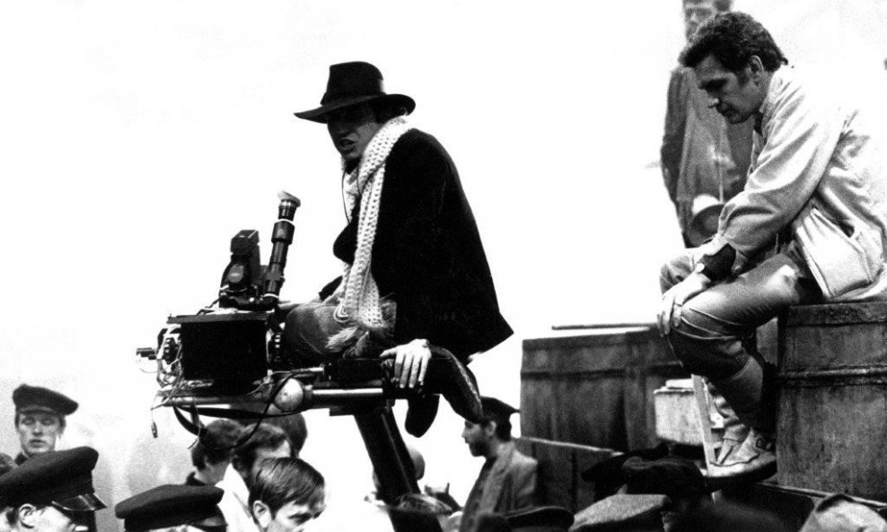 Vittorio Storaro na snimanju filma 'Crveni'