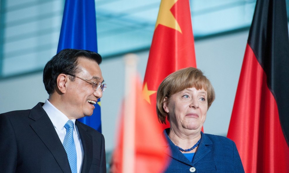 Kineski premijer Li Kečijang i njemačka kancelarka Angela Merkel
