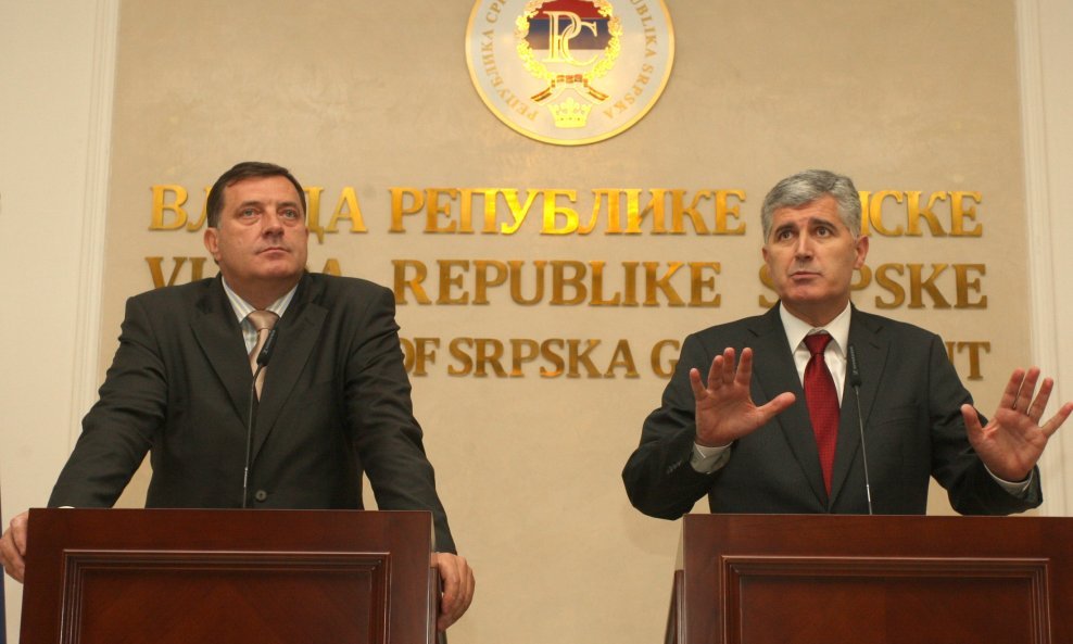 Milorad Dodik i Dragan Čović