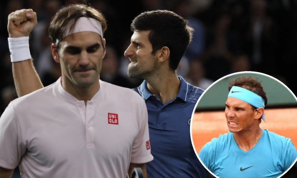 Roger Federer Novak Đoković Rafa Nadal