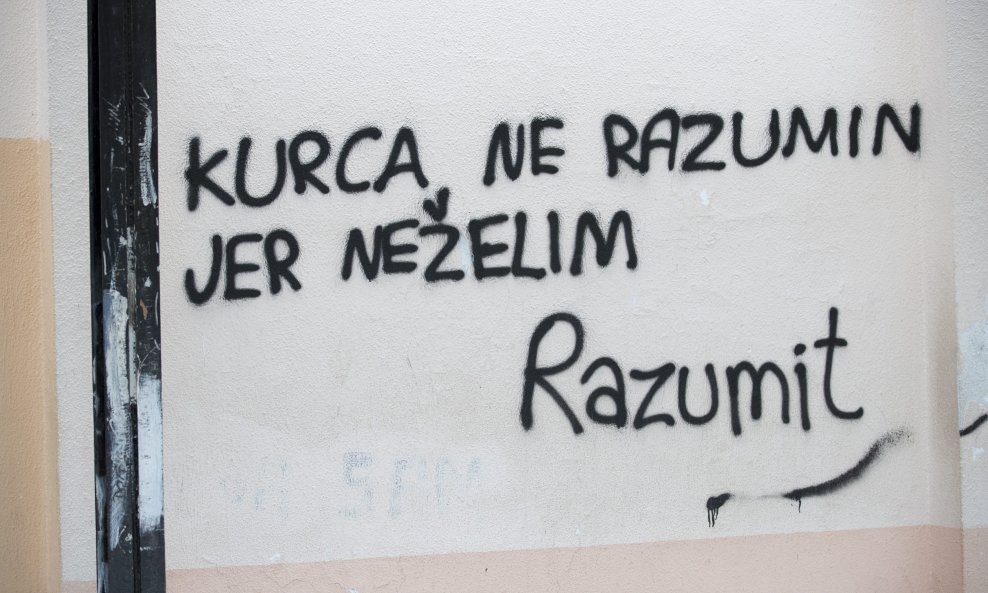 Ovaj grafit sukus je djelovanja svih hrvatskih političkih 'elita' od osamostaljenja do danas