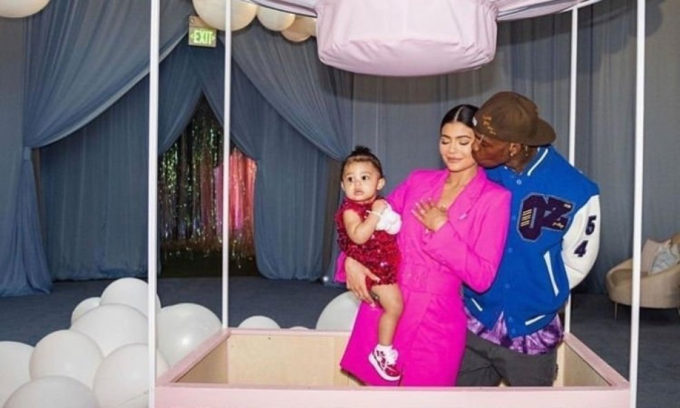 Kylie Jenner, Travis Scott i Stormy Webster