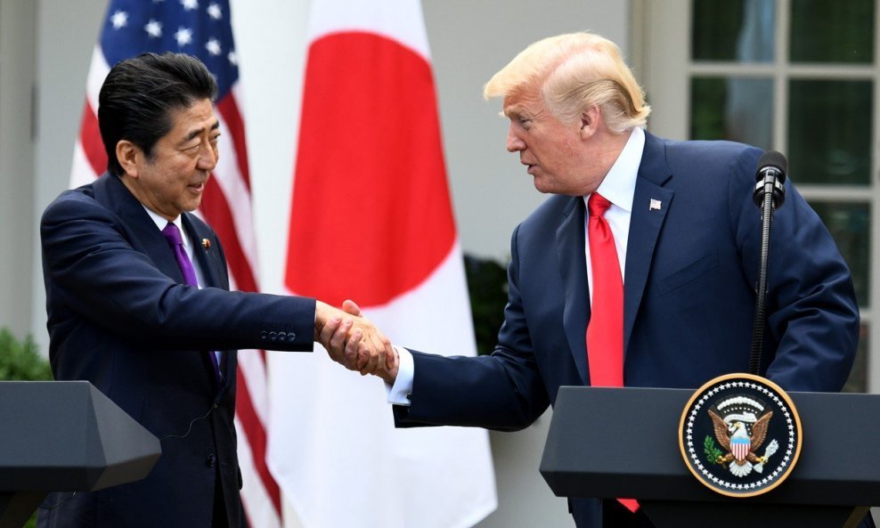 Japanski premijer Shinzo Abe i američki predsjednik Donald Trump