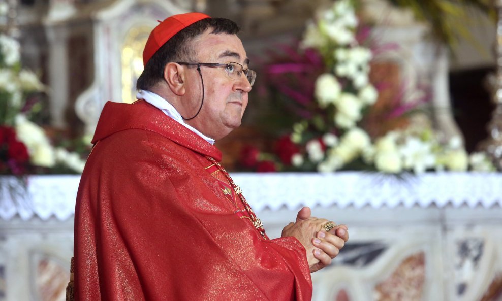 Vrhbosanski nadbiskup kardinal Vinko Puljić