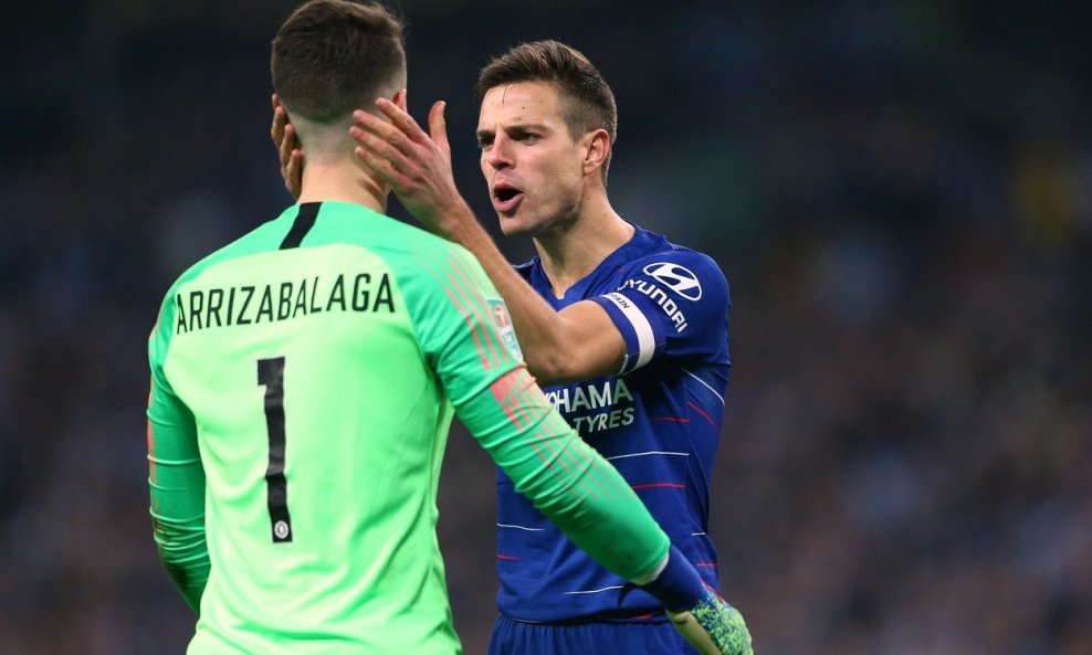 Cesar Azpilicueta i Kepa Arrizabalaga