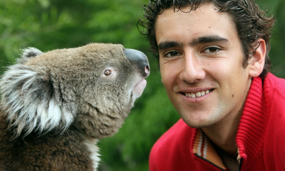 Marin Čilić, koala, Australia 2008