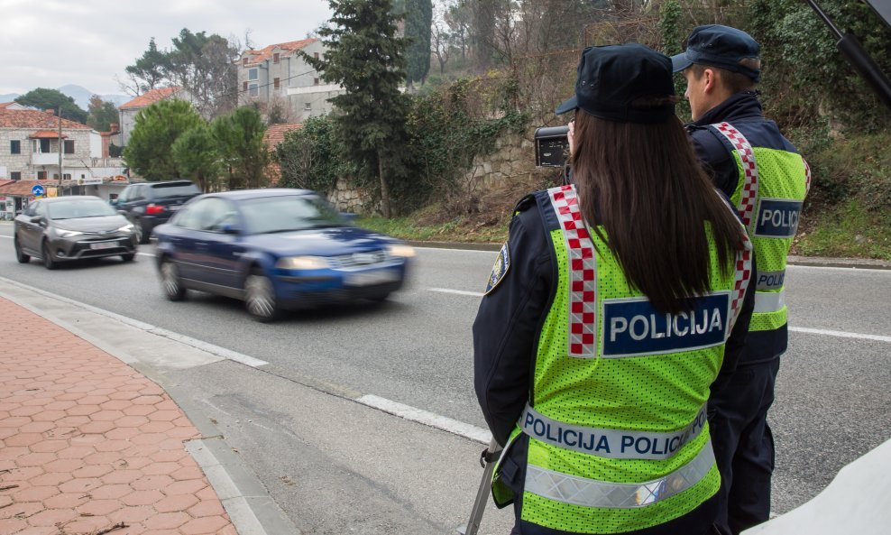 Prometna policija u akciji pojačanog nadzora brzine kretanja vozila