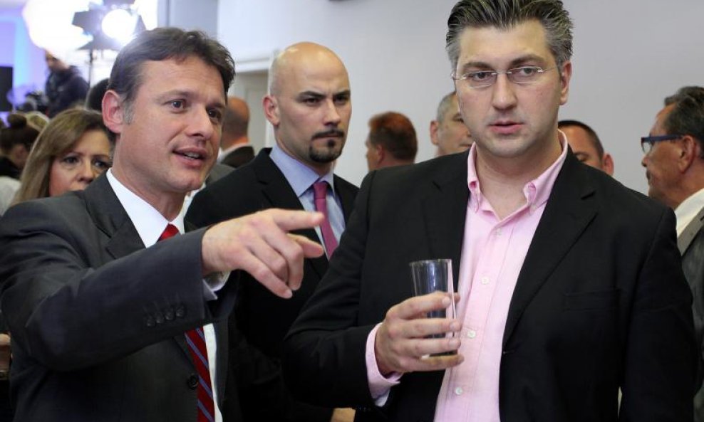 Andrej Plenković i Gordan Jandroković