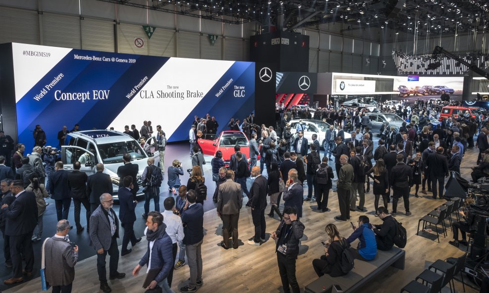 Autosalon Ženeva 2019. - izložbeni prostor Mercedesa