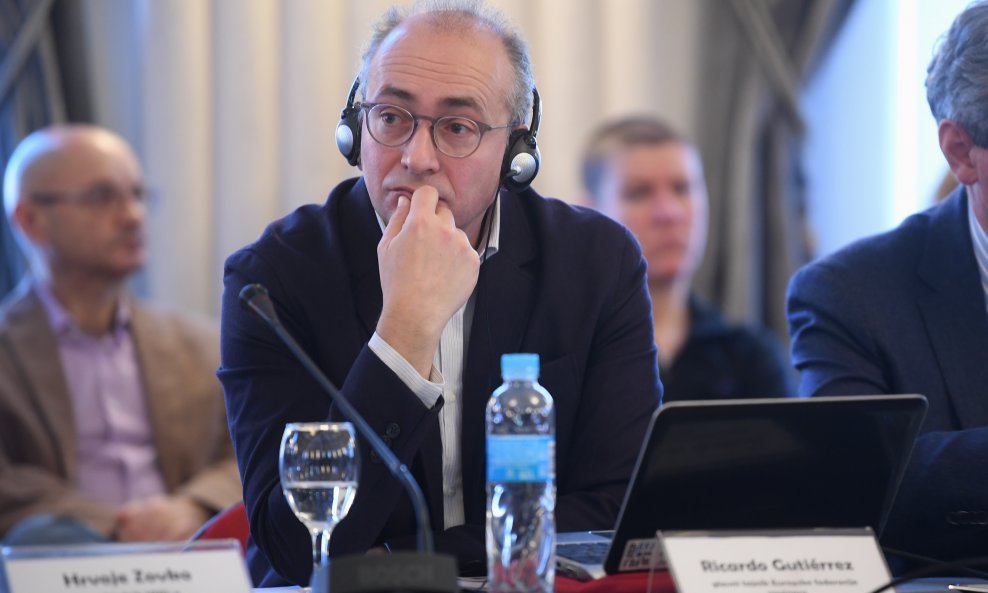 Ricardo Gutiérrez, glavni tajnik Europske federacije novinara (EFJ)