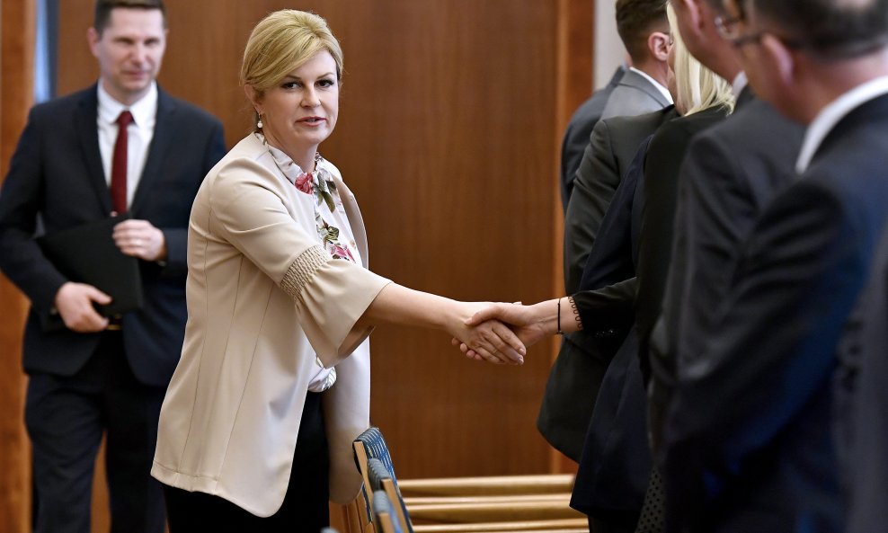 Kolinda Grabar Kitarović na Okruglom stolu 'Fiskalna decentralizacija i regionalni razvoj Republike Hrvatske'