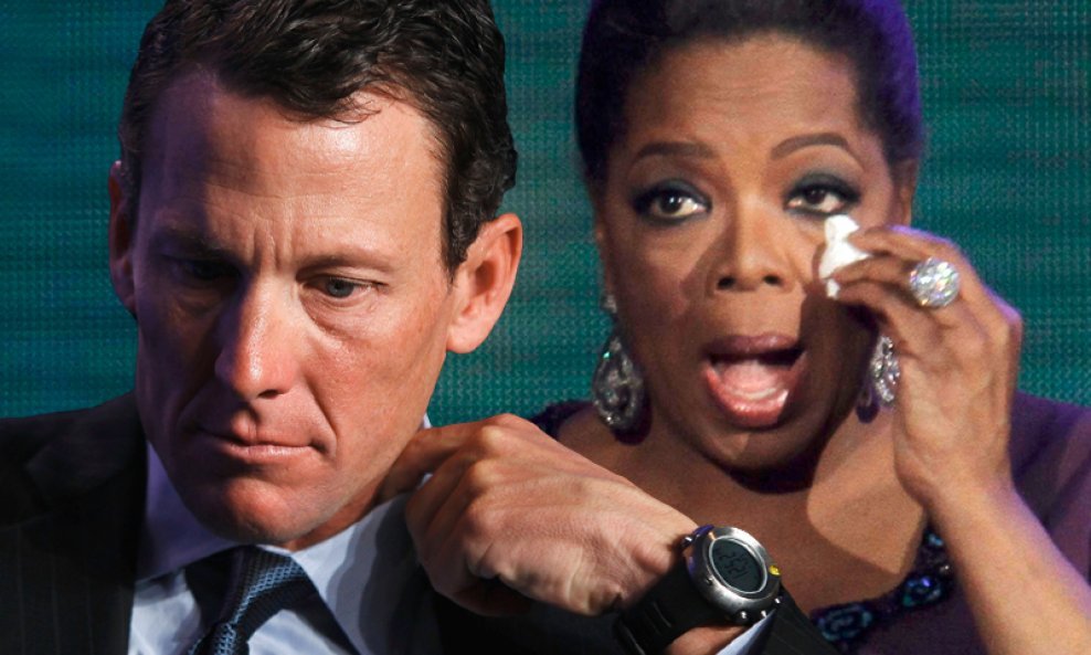 Lance Armstrong i Oprah Winfrey