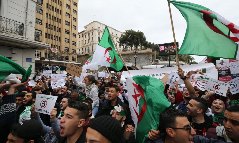 prosvjed u Alžiru