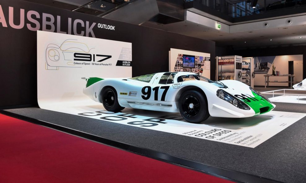 Izvorni model 917-001 u muzeju Porschea