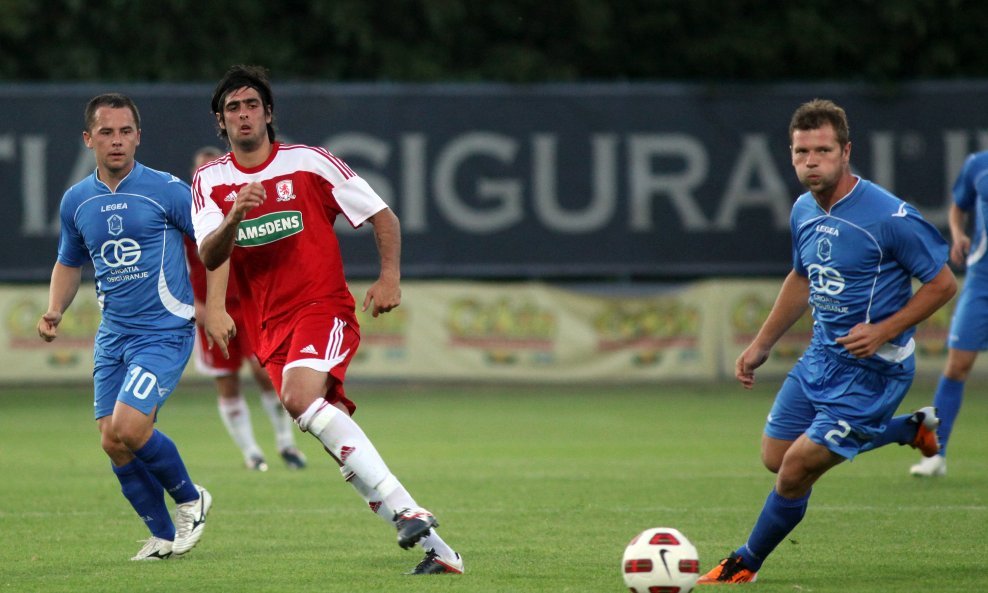 NK Varaždin - Middelsbrough, Nikola Šafarić, Danko Cerovečki