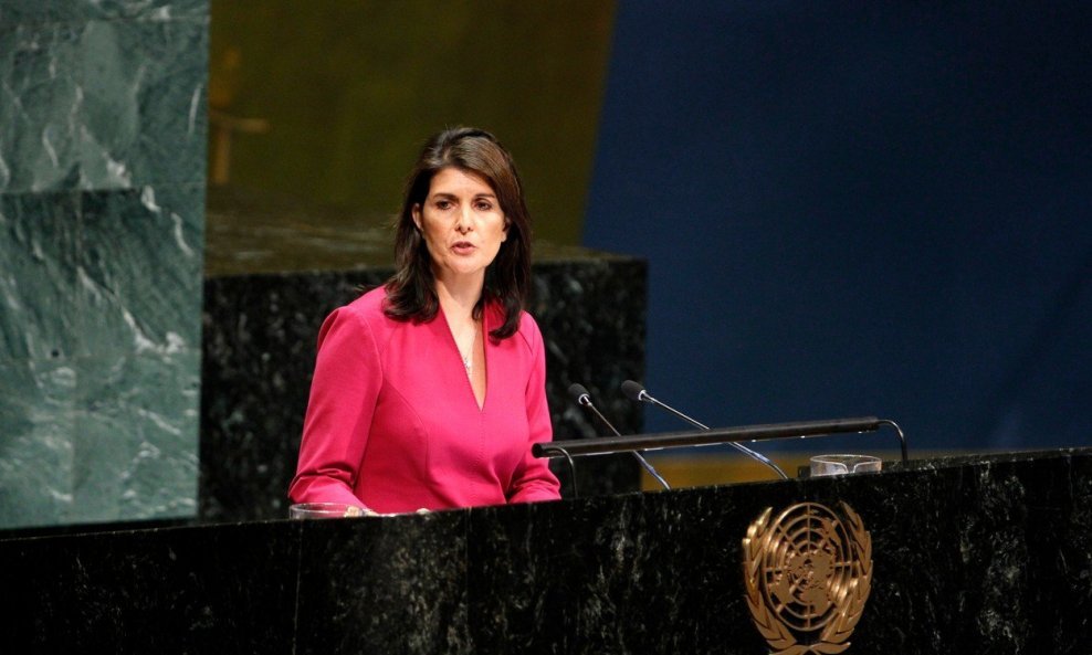 Bivša američka veleposlanica u UN-u Nikky Haley