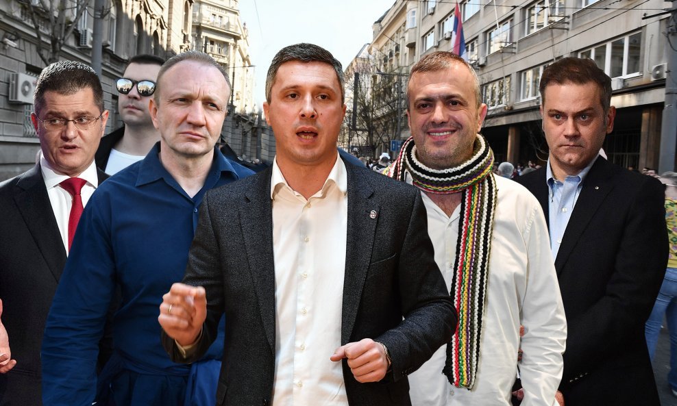 Vuk Jeremić, Dragan Đilas, Boško Obradović, Sergej Trifunović, Borko Stefanović