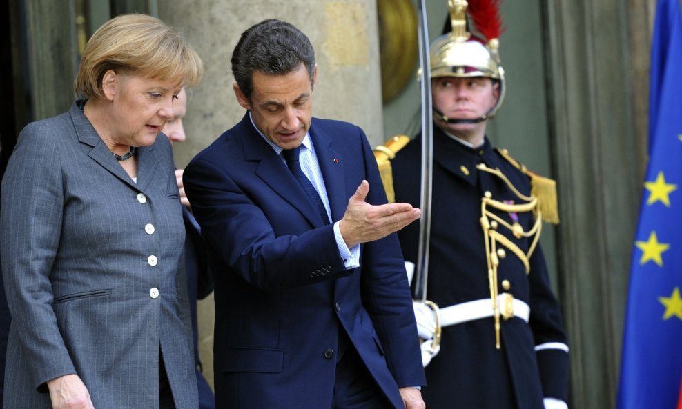 ANGELA MERKEL NICOLAS SARKOZY