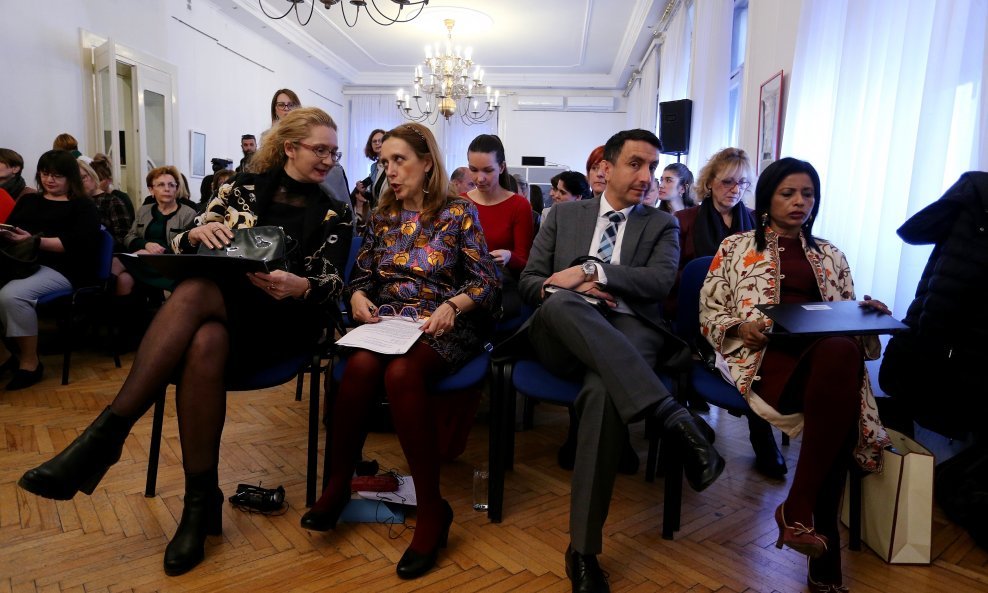 Višnja Ljubičić, Elisabetta Capannelli, Tara Sharafudeen i Paul Andres Corral Rodas