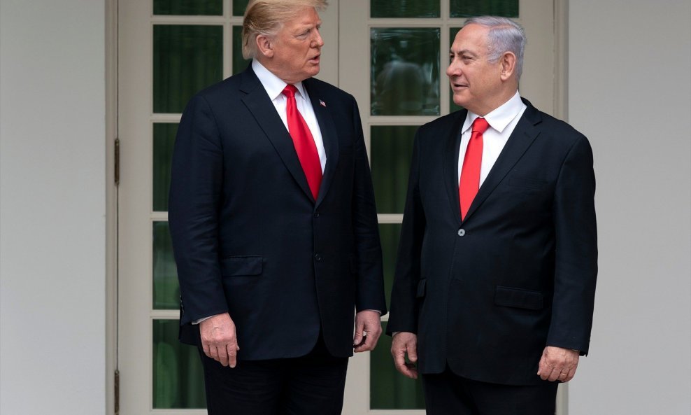 Donald Trump i Benjamin Netanyahu