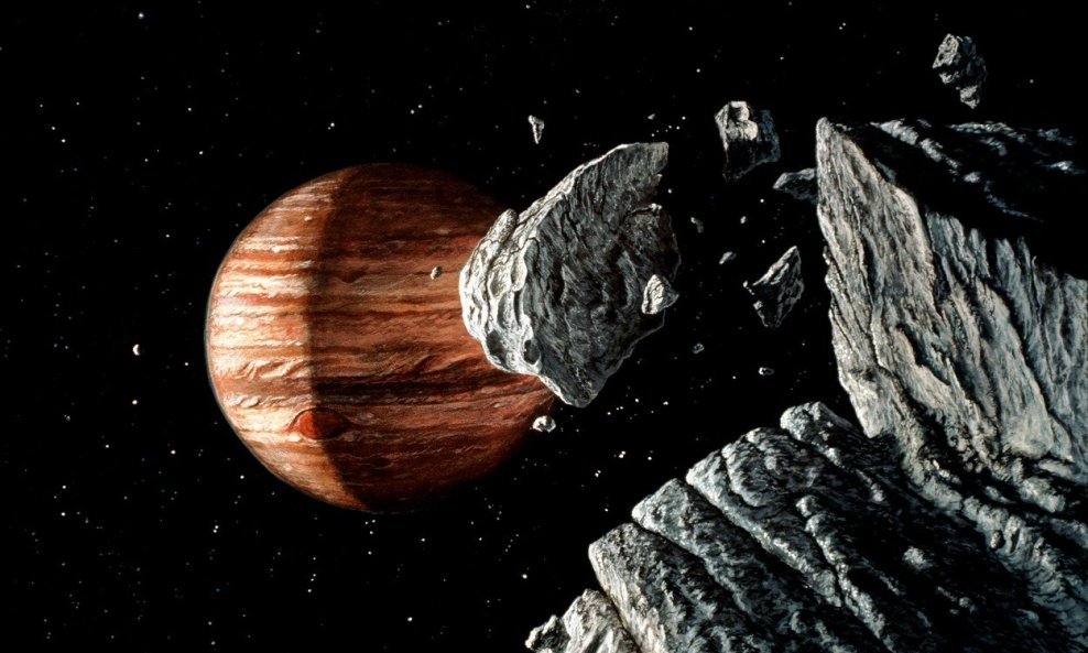 Jupiter se, tvrde znanstvenici, šetao solarnim sustavom i usput prikupljao asteroide, takozvane trojance