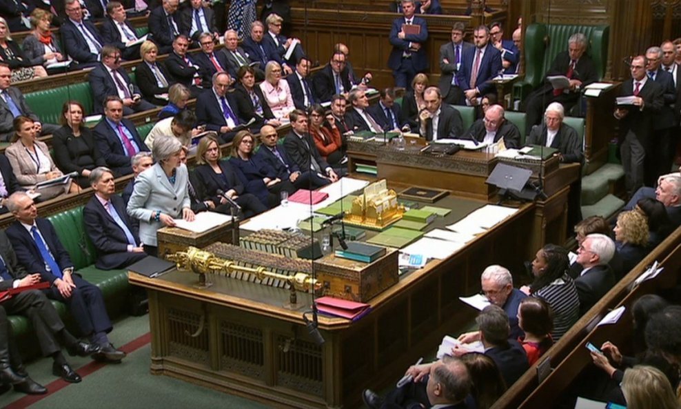 Theresa May u parlamentu