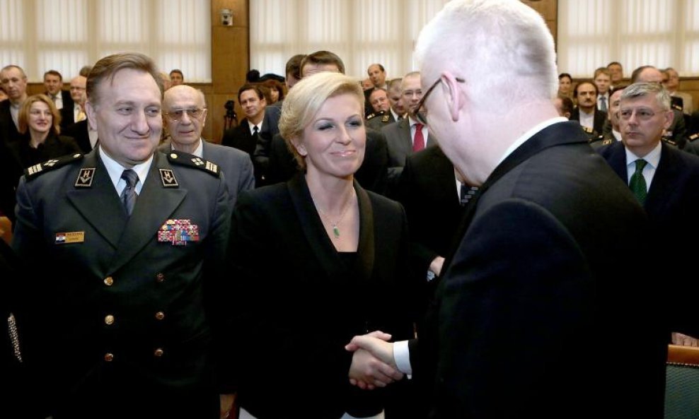 Kolinda Grabar Kitarović i Ivo Josipović