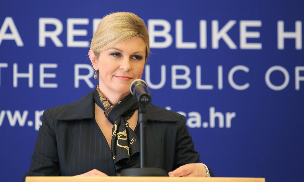 Kolinda Grabar-Kitarović na proslavi 10. godišnjice NATO-a