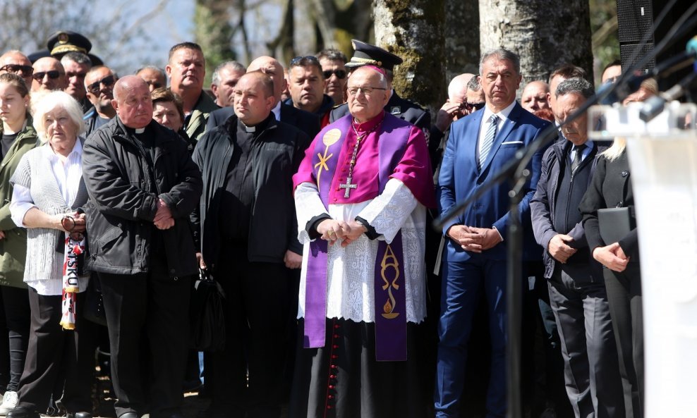 Vojni ordinarij Jure Bogdan na obljetnici Krvavog Uskrsa