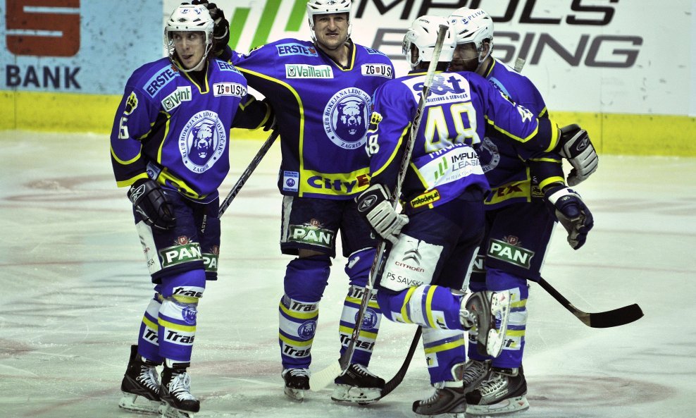 EBEL, Medveščak-Graz, play off 2009-10